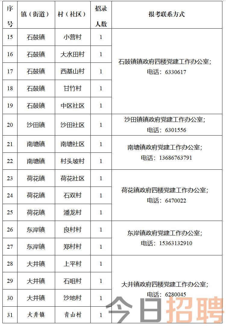 大慈村委会最新招聘启事