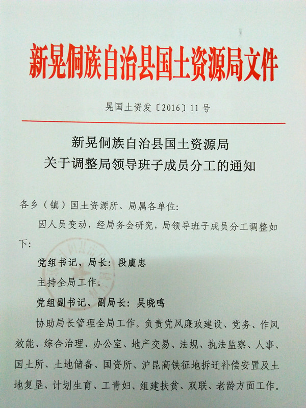 新晃侗族自治县住建局人事任命，县域建设事业迎新高度发展